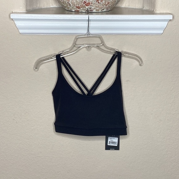 Fourlaps Vitality Sports Bra Size L Women's Black Sports Bra - Picture 4 of 8